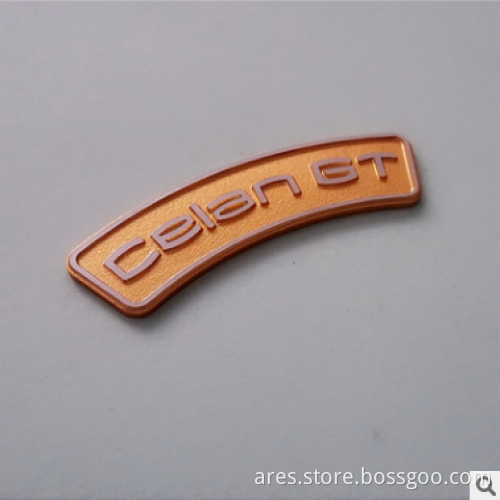 Spray Paint Customized Silk Screen Nameplate